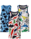 Toddler Kids Boy Set of 3 Tank Tops SET 1